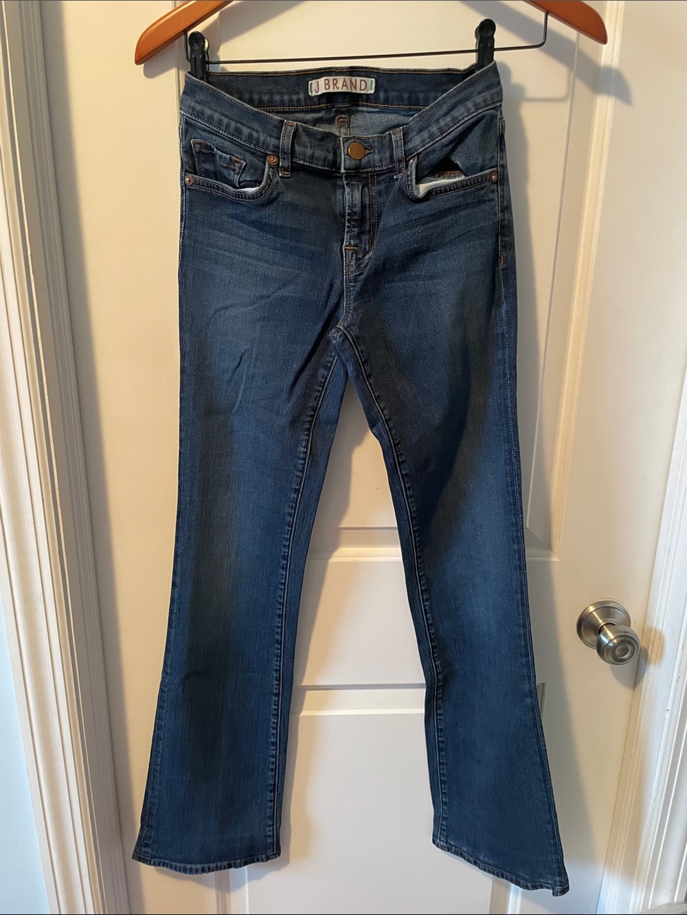 J Brand Dark Blue Flare Jeans sz 25